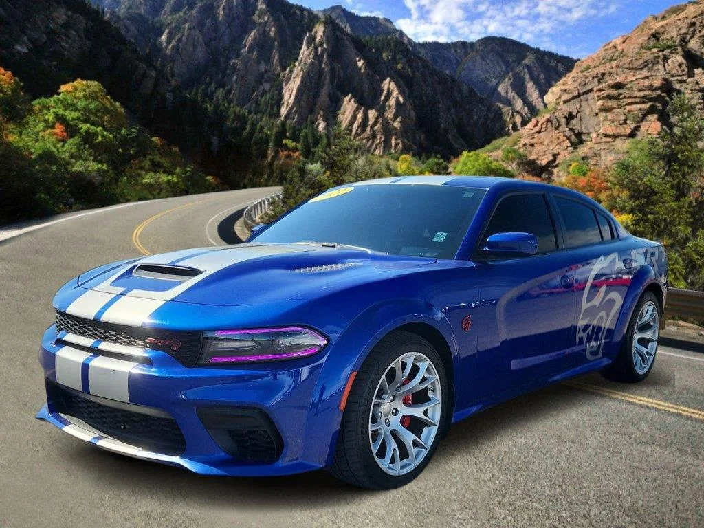 Used 2022 Indigo Blue Dodge SRT Hellcat Redeye Widebody Jailbreak image 5