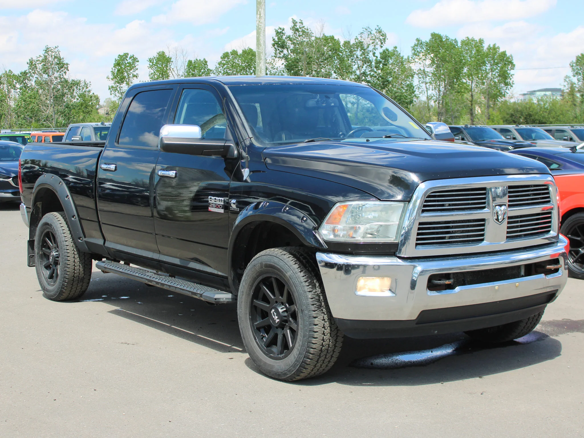 Used 2012 Black RAM Laramie * Cummins diesel, Airbag Suspension, Sunroof, Cooled/Heated Leather image 7