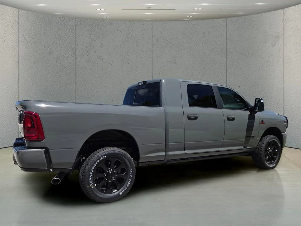 New 2026 Ceramic Gray Clear-Coat Exterior Paint RAM Laramie image 3