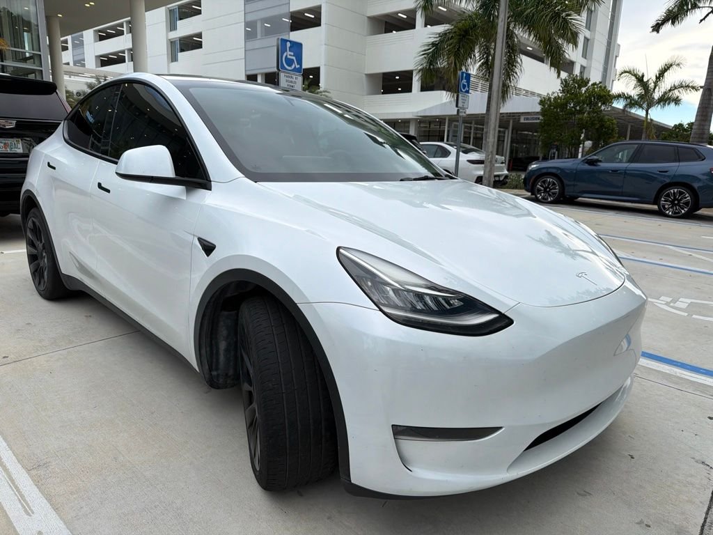 Used 2023 Pearl White Multi-Coat Tesla Long Range image 7