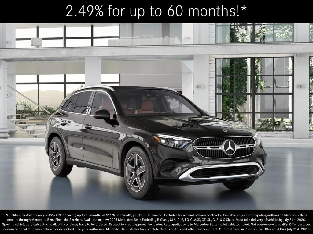 New 2026 Obsidian Black Metallic Mercedes-Benz GLC 300 image 10