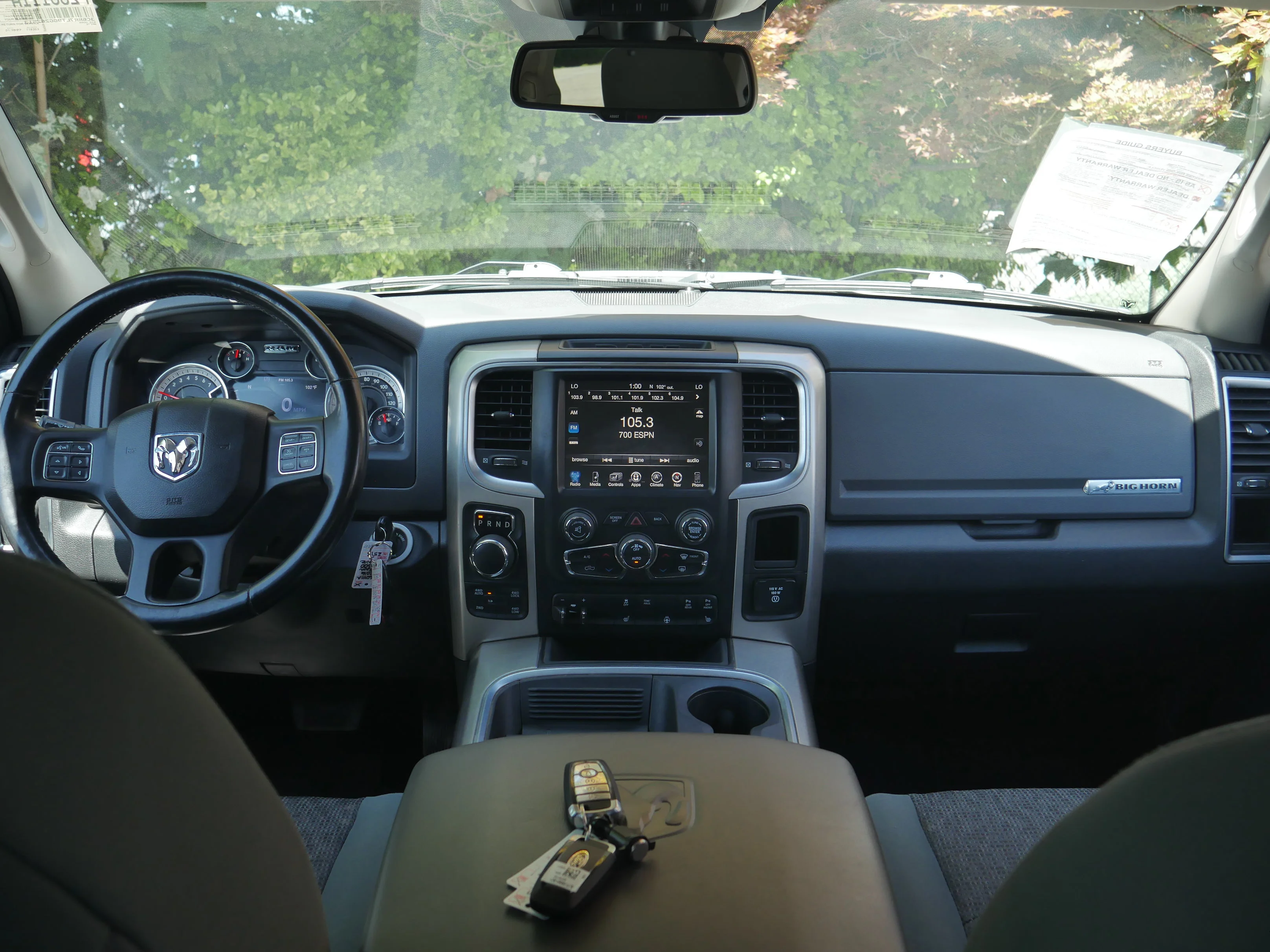 Used 2016 Pearl White Ram Big Horn image 9