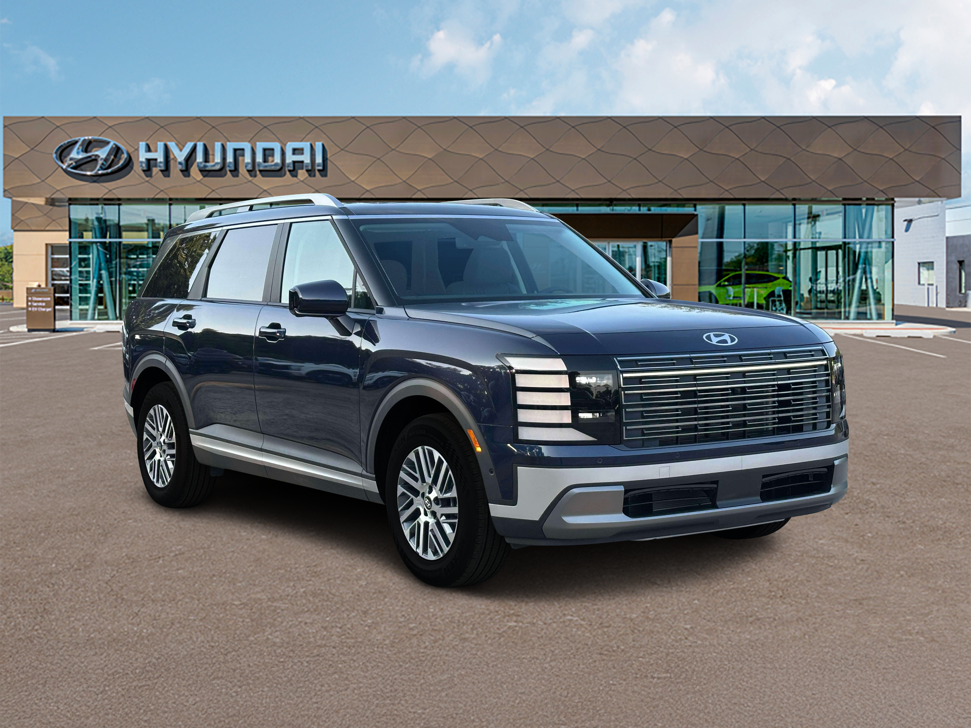 New 2027 Blue Hyundai SEL Premium AWD image 11