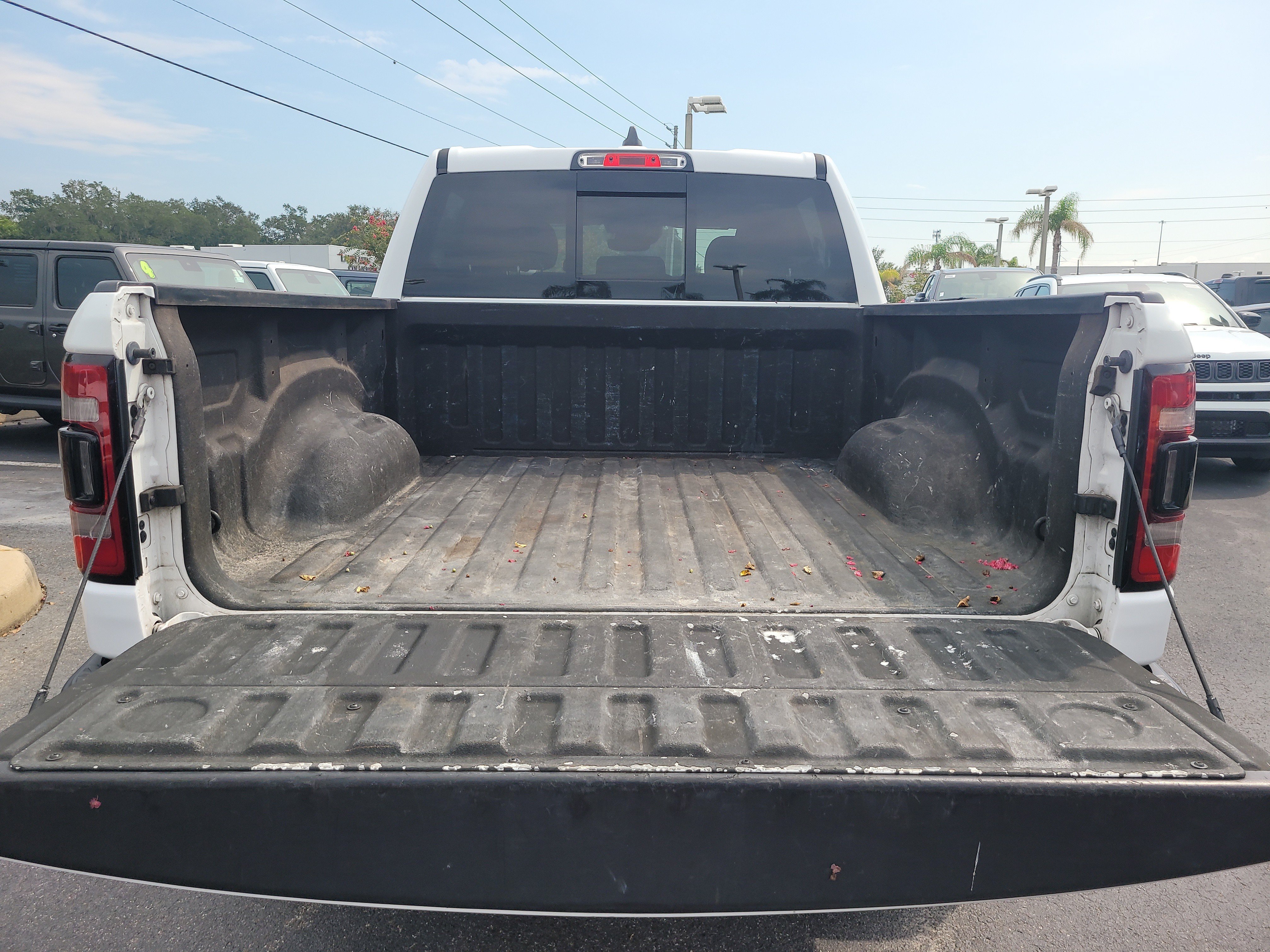 Used 2021 Bright White Clearcoat Ram Rebel image 8