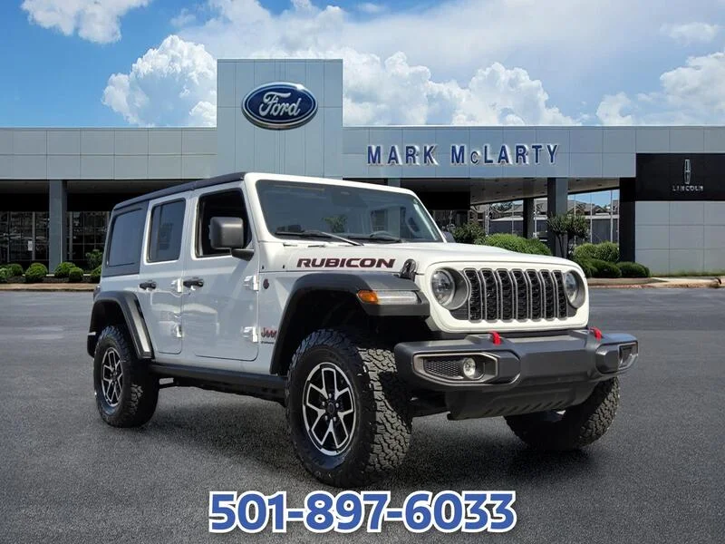 Used 2026 Bright White Clearcoat JEEP RUBICON 4 DOOR 4X4 image 7