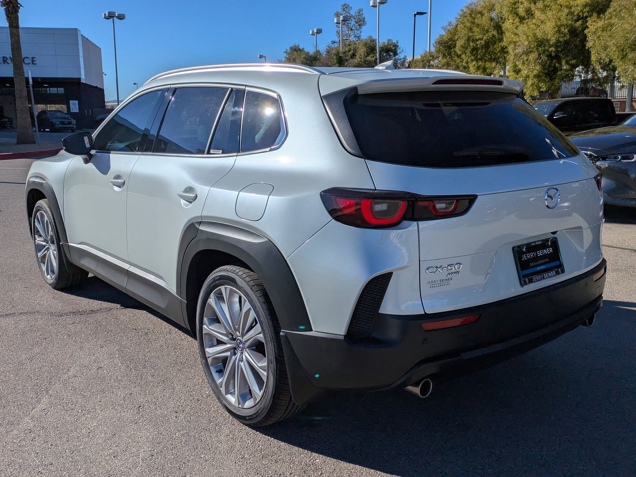 New 2026 Wind Chill Pearl Mazda 2.5 S Premium AWD image 3