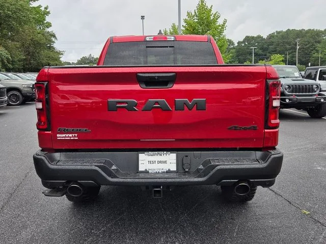New 2026 Molten Red Pearl-Coat Exterior Paint RAM Rebel image 7