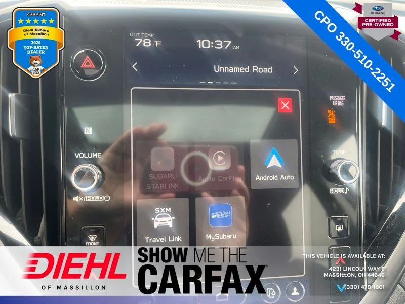 Certified Used 2023 White Subaru Onyx Edition image 25