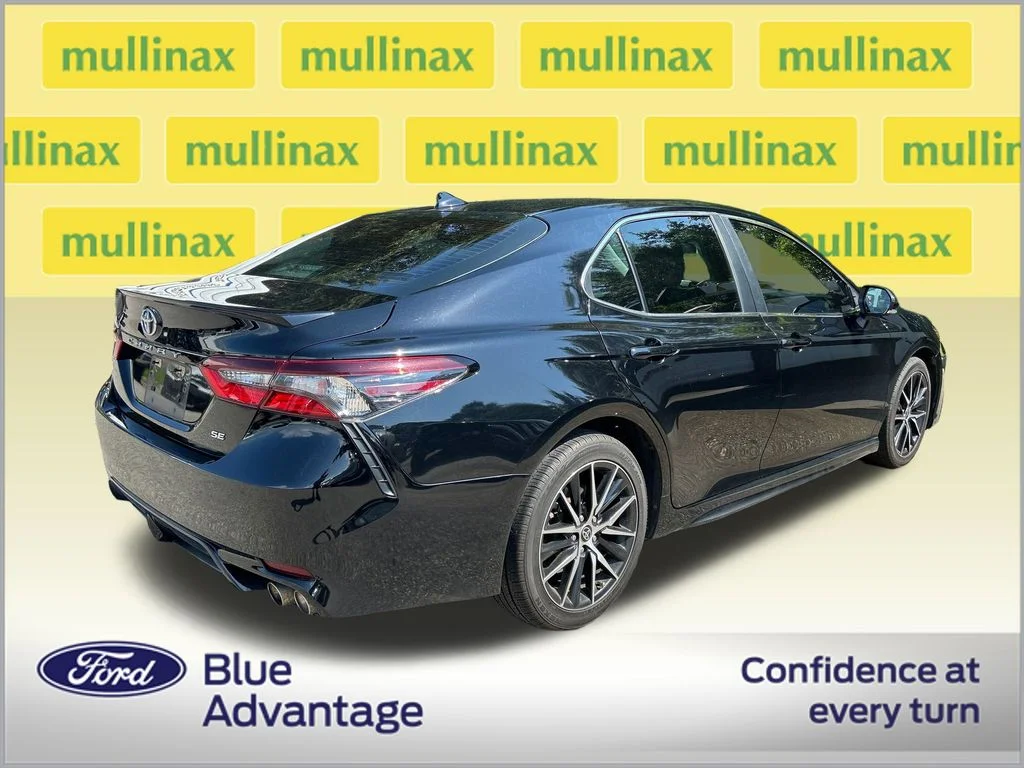 Used 2022 Black Toyota SE image 2