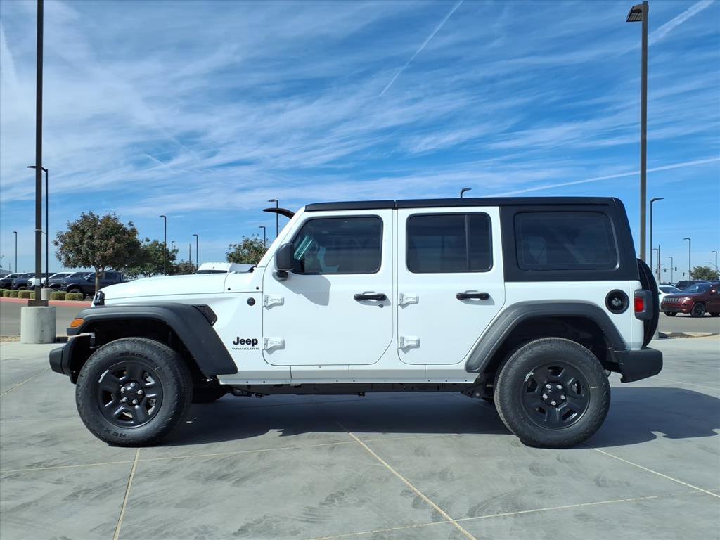 New 2026 Bright White Clear-Coat Exterior Paint Jeep Sport image 3