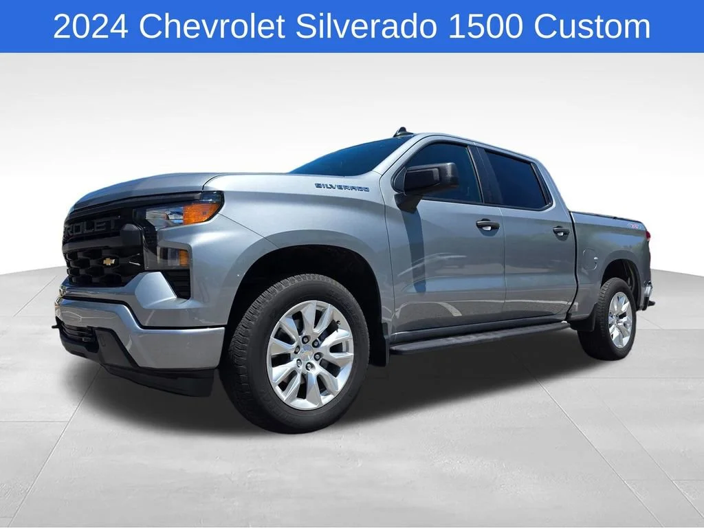 Used 2024 Sterling Gray Metallic Chevrolet Custom image 10