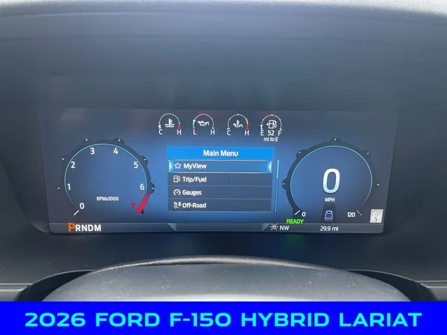 New 2026 Red Ford Lariat image 2