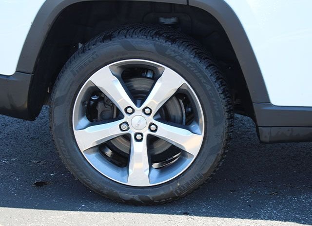 Used 2021 Bright White Clearcoat Jeep Limited image 8