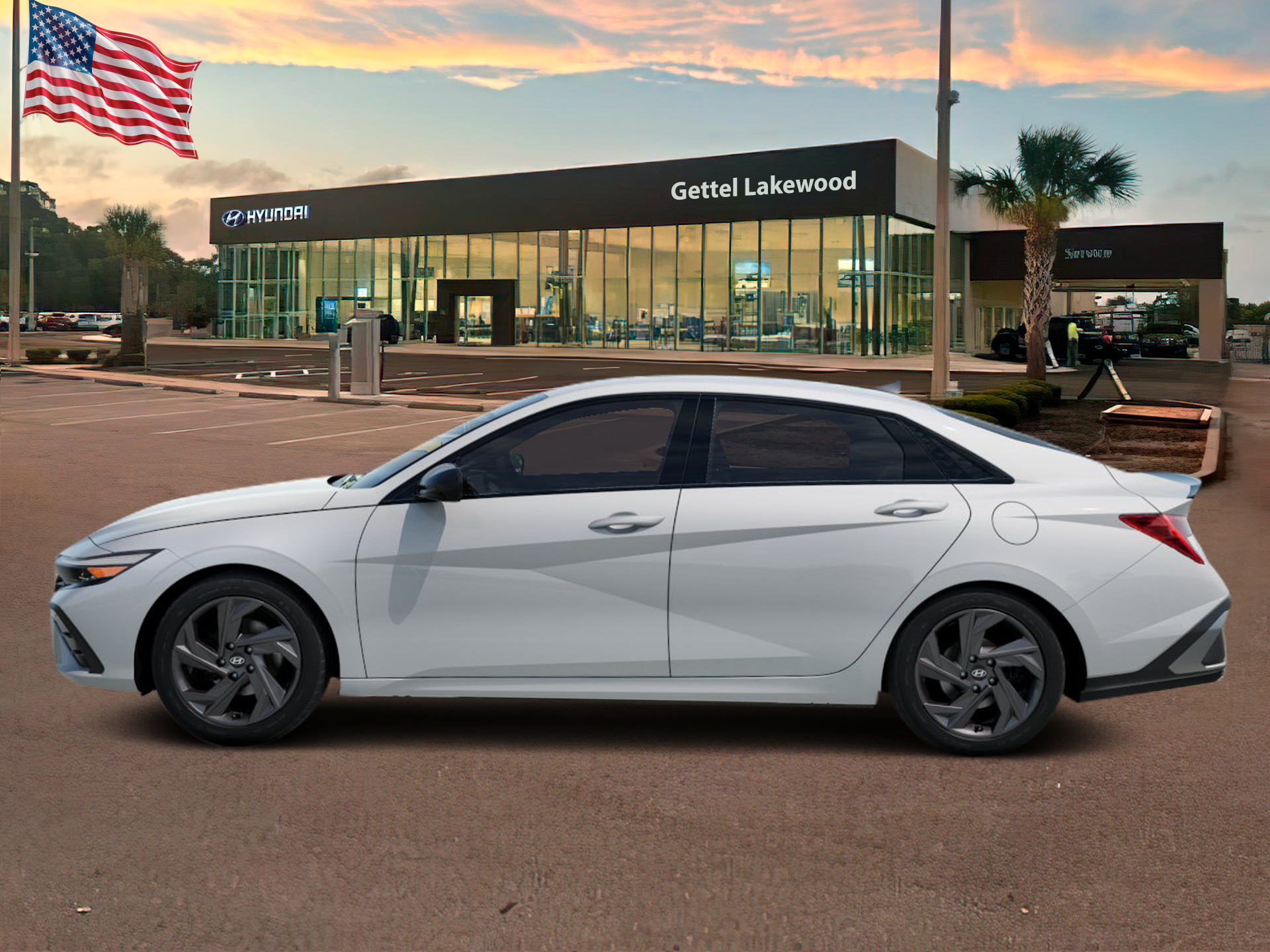 New 2026 White Hyundai SEL Sport Plus image 3