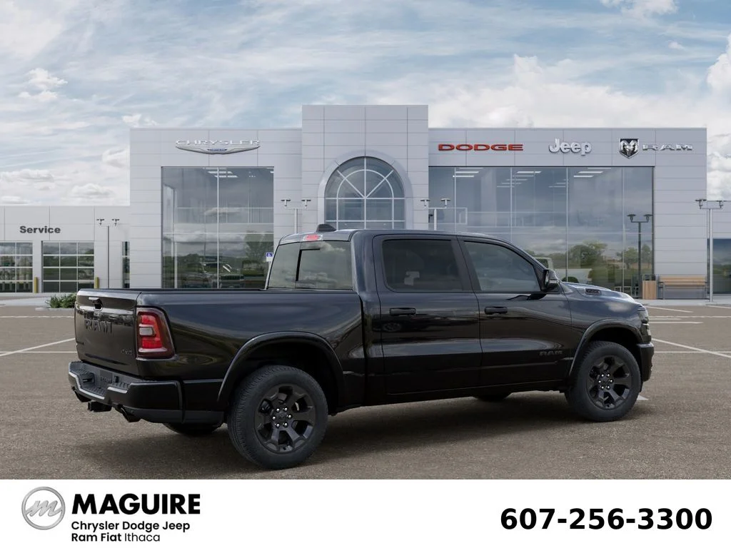 New 2026 Diamond Black Crystal Pearl-Coat Exterior Paint RAM Big Horn/Lone Star image 4