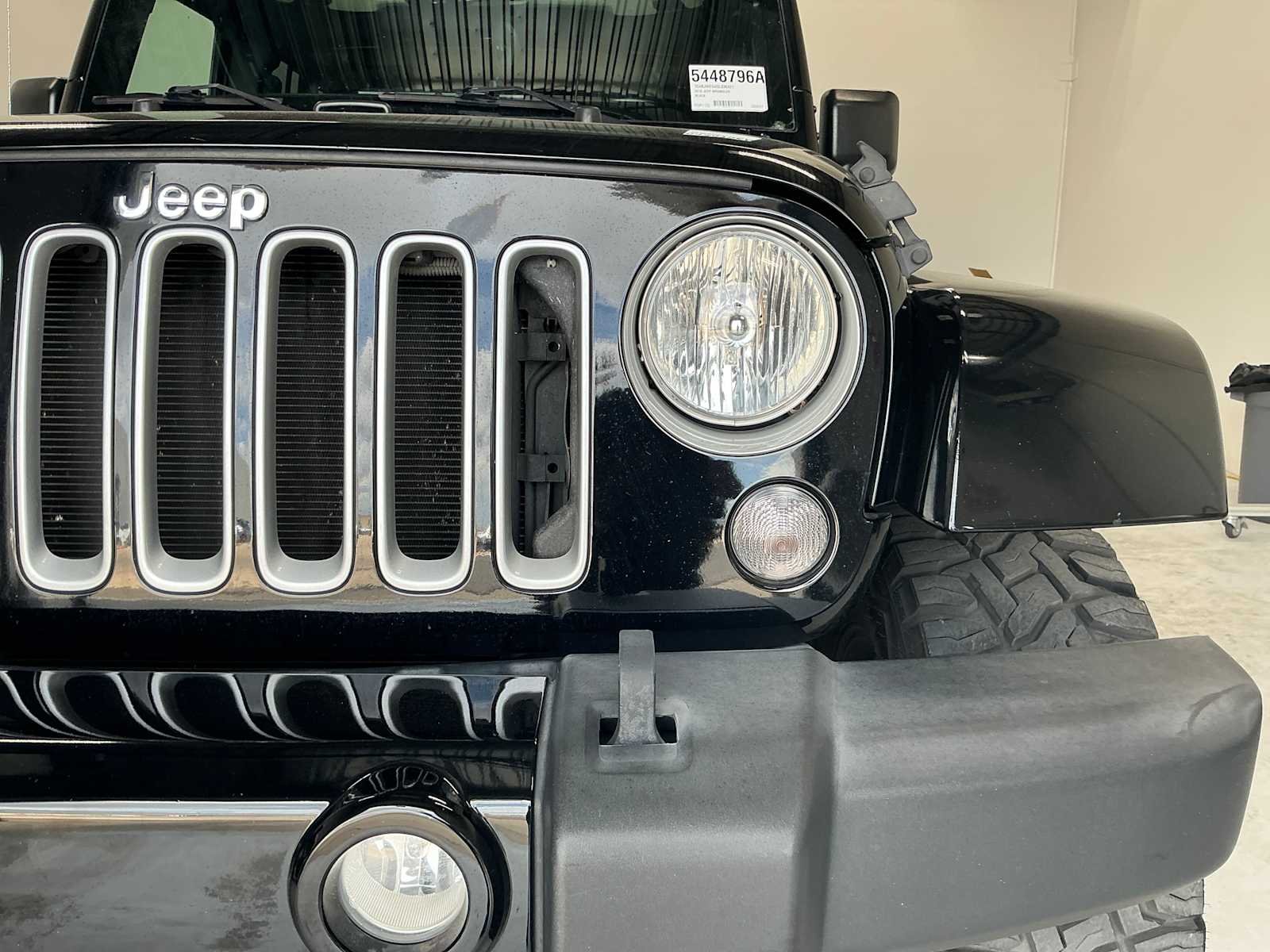Used 2016 Black Clearcoat Jeep Sahara image 7