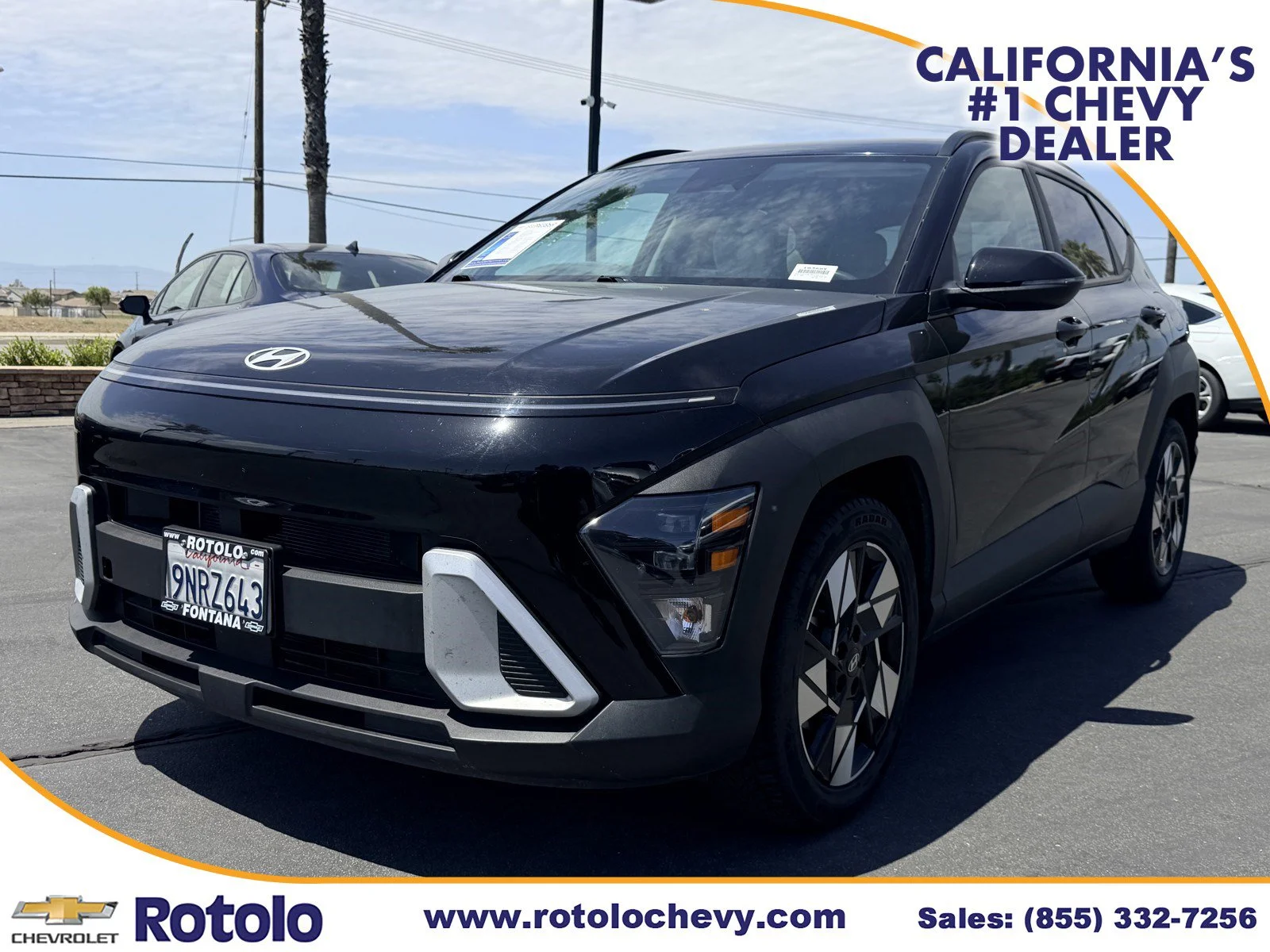 Used 2024 Abyss Black Pearl Hyundai SEL image 3