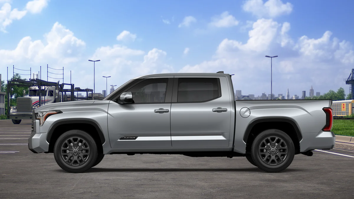 New 2026 Celestial Silver Metallic Toyota Platinum image 12