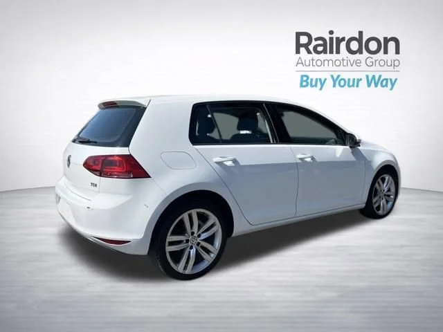 Used 2015 Pure White Volkswagen TDI SEL image 7