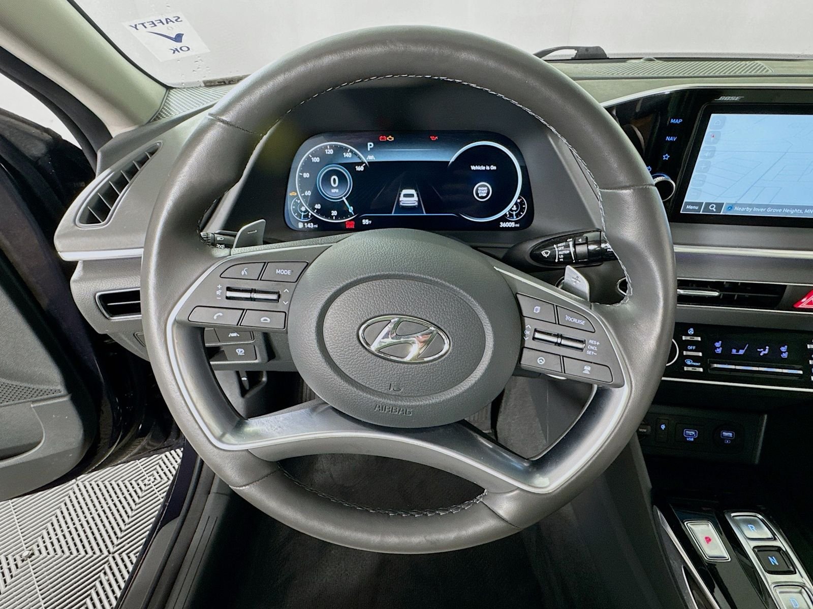Used 2023 Carbon Blue Hyundai Limited image 13