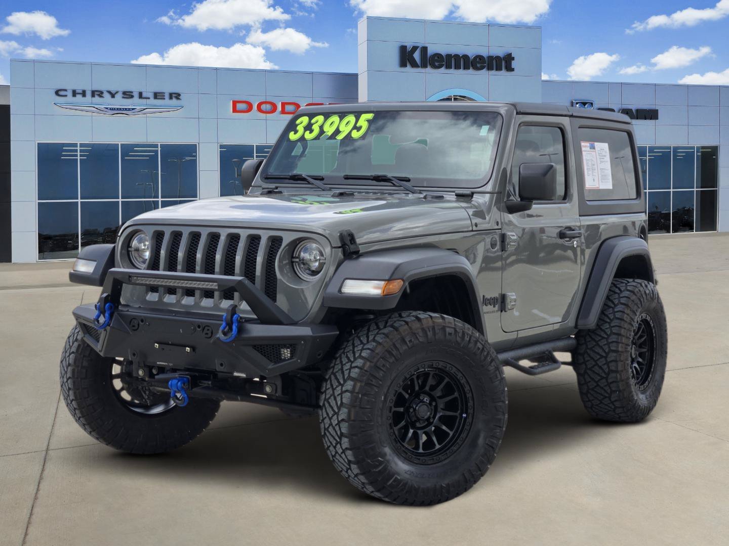 Used 2023 Sting-Gray Clearcoat Jeep Sport S image 1