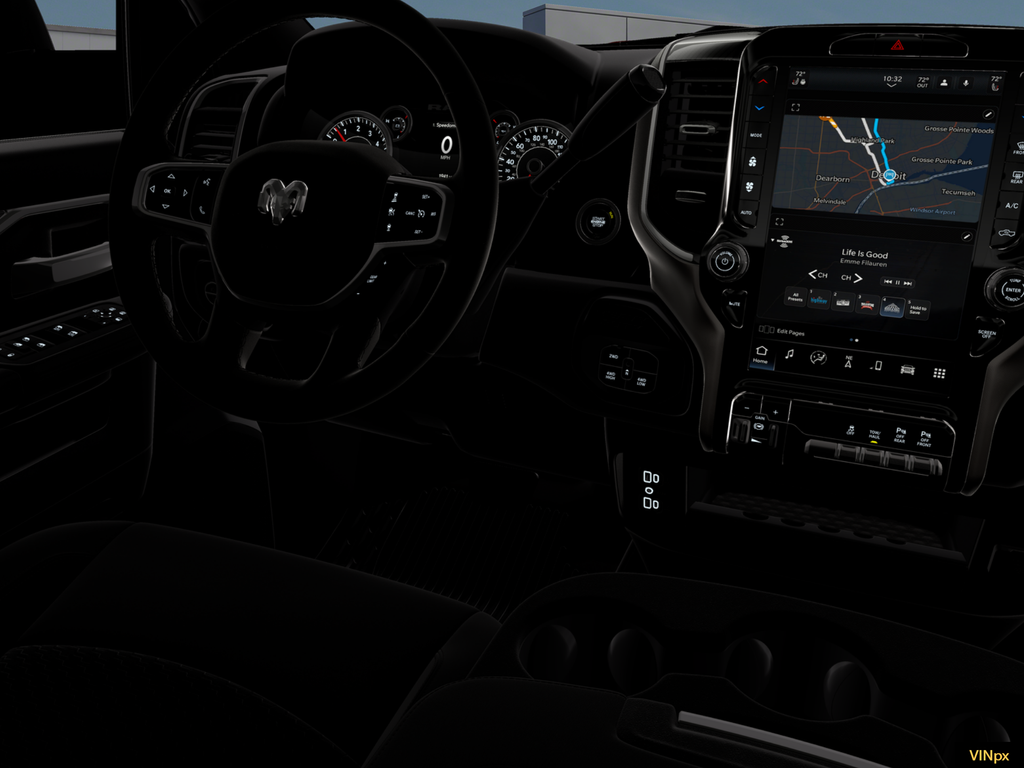 New 2026 Molten Red Pearl-Coat Exterior Paint RAM Big Horn image 12