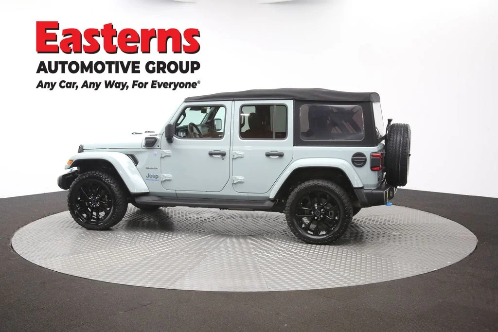 Used 2024 Gray Jeep Sahara 4xe image 61