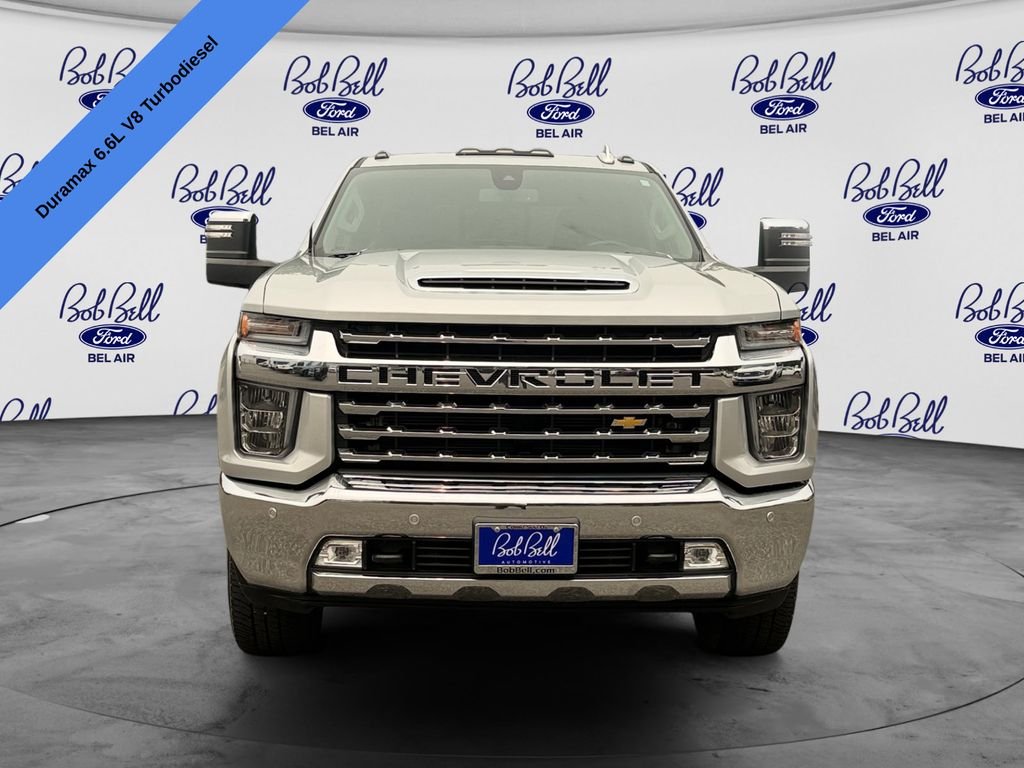 Used 2022 Silver Ice Metallic Chevrolet LTZ image 2