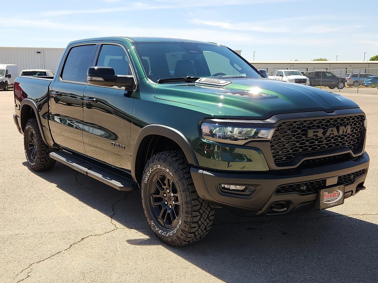 New 2026 Serrano-Green Metallic  Paint Ram REBEL CREW CAB 4X4 5
