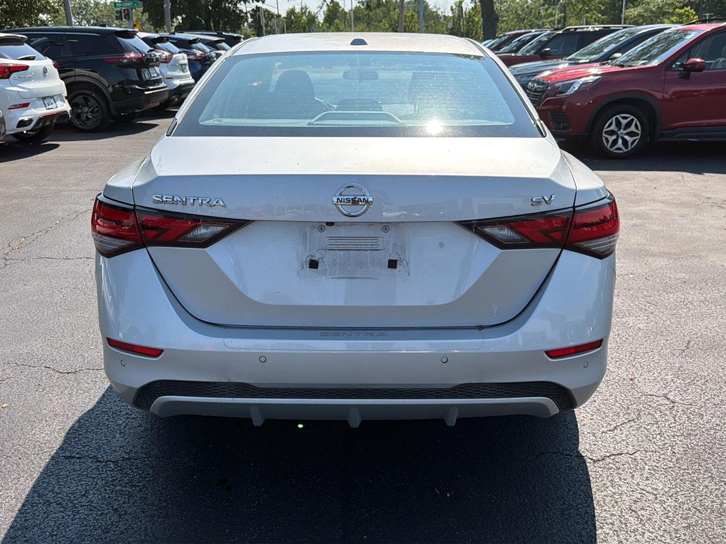 Used 2023 Gun Metallic Nissan SV image 5