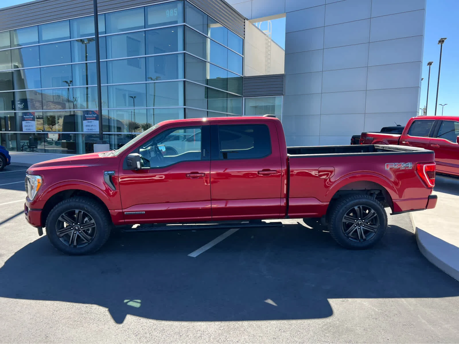 Certified Used 2022 Rapid Red Metallic Tinted Clearcoat Ford XLT image 13