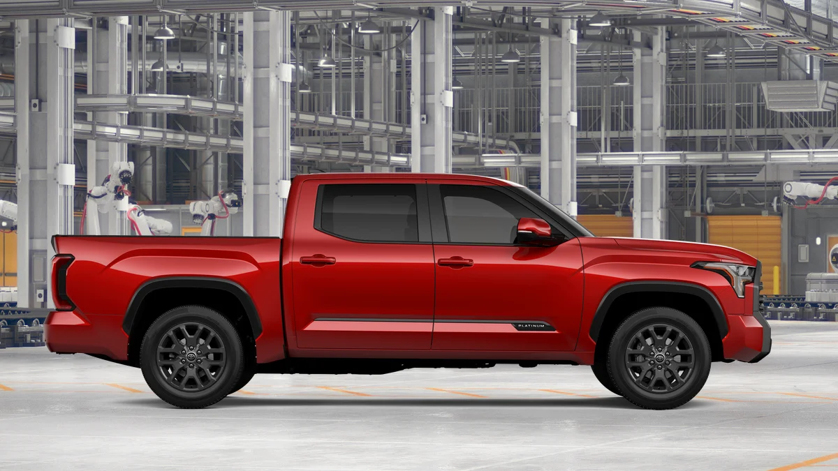 New 2026 Supersonic Red Toyota Platinum image 12