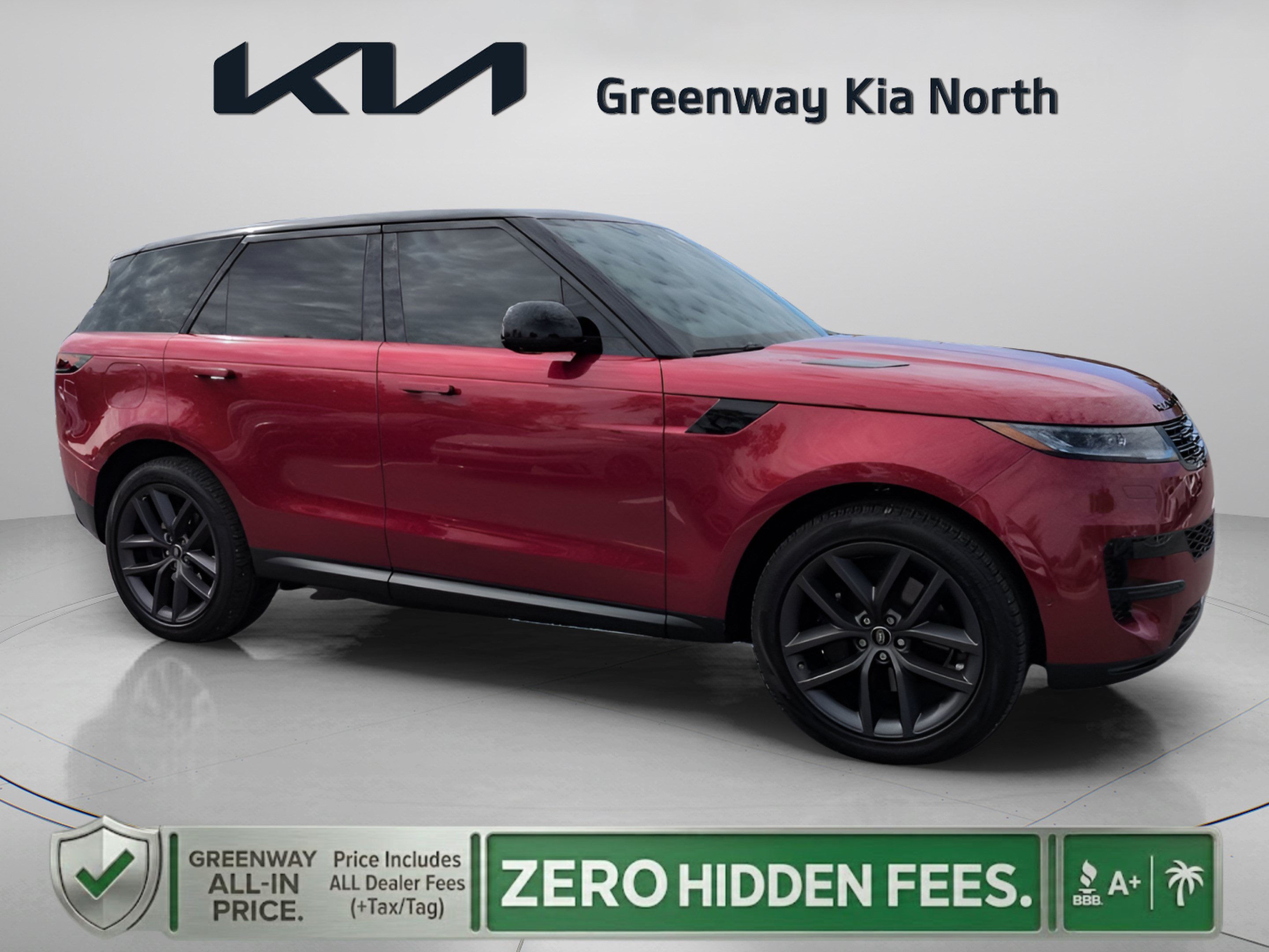 Used 2025 Red Metallic Land Rover SE image 1
