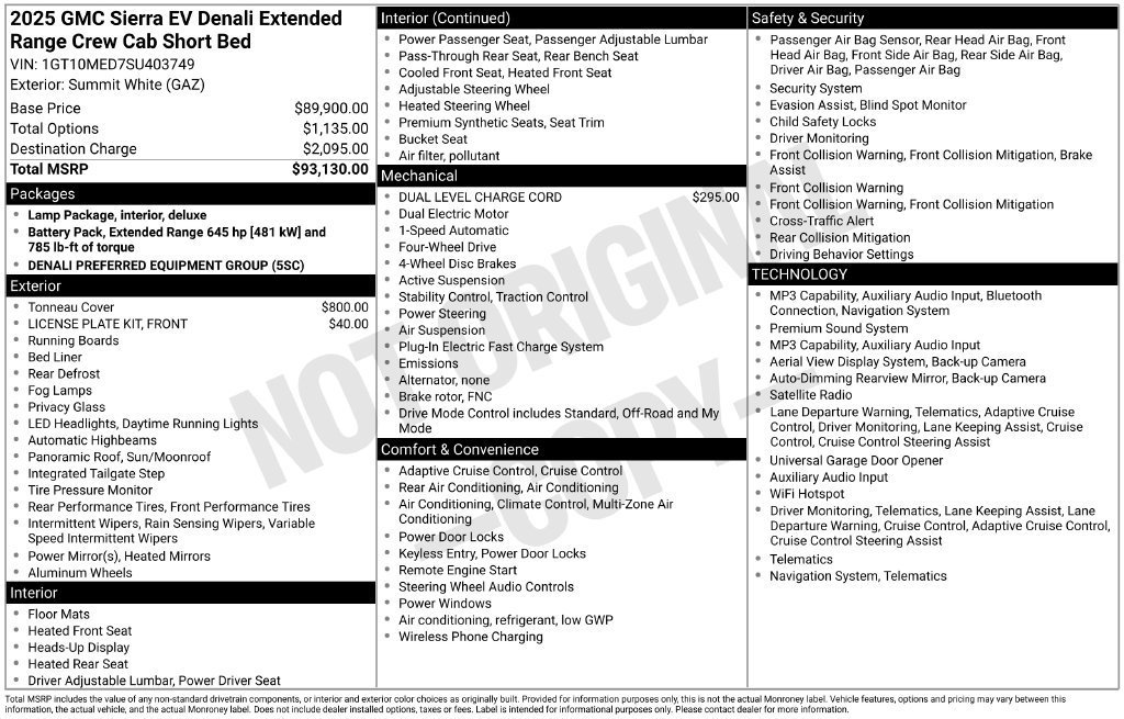 Used 2025 White GMC Denali image 6
