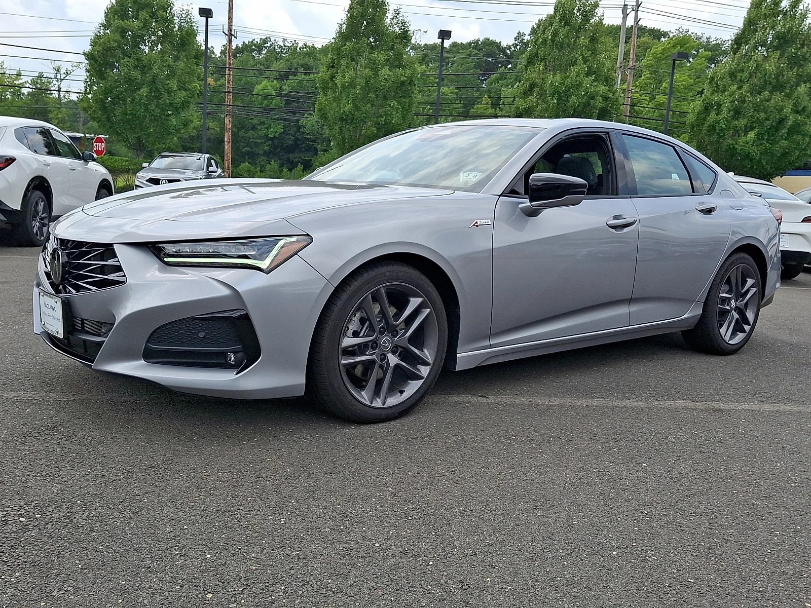 Certified Used 2025 Lunar Silver Metallic Acura SH-AWD A-SPEC image 3