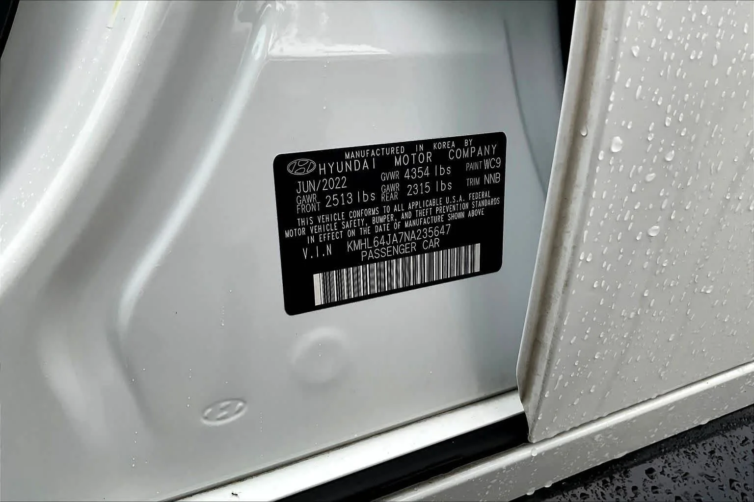 Used 2022 Quartz White Hyundai SEL image 33