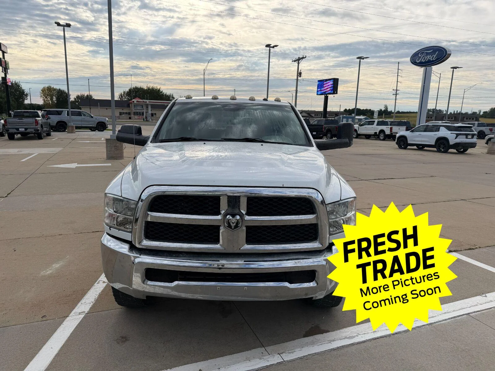 Used 2015 RAM Ram 2500 Pickup Tradesman with VIN 3C6UR5CJ5FG501566 for sale in Charles City, IA