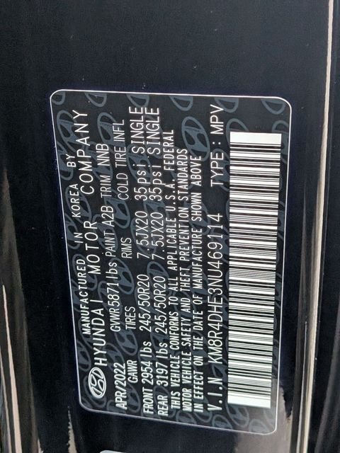 Used 2022 Black Hyundai SEL image 32
