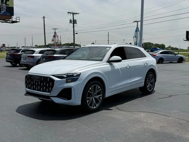 Used 2025 White Audi 55 Premium Plus image 3