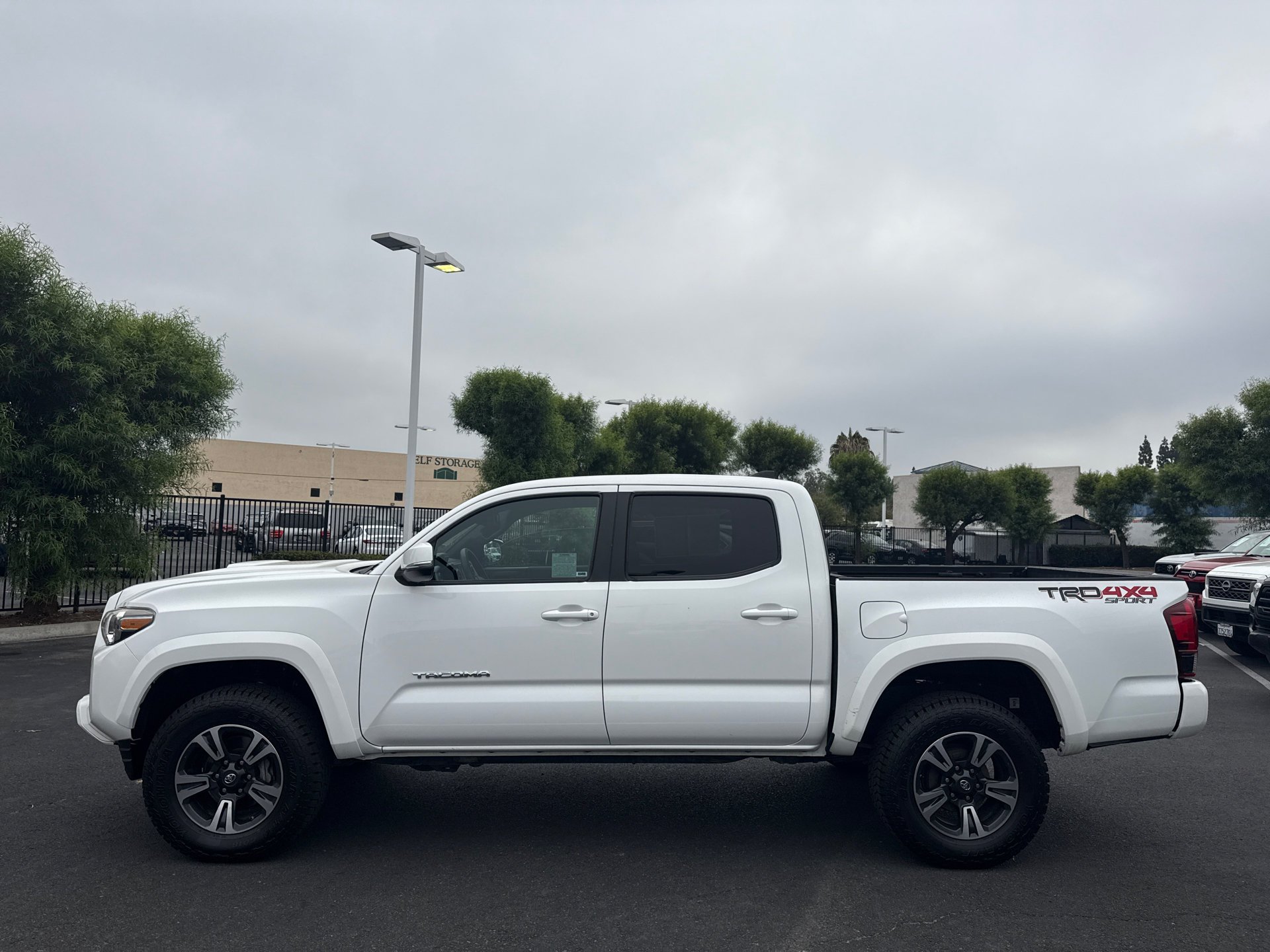 Certified Used 2018 Super White Toyota TRD Sport image 4