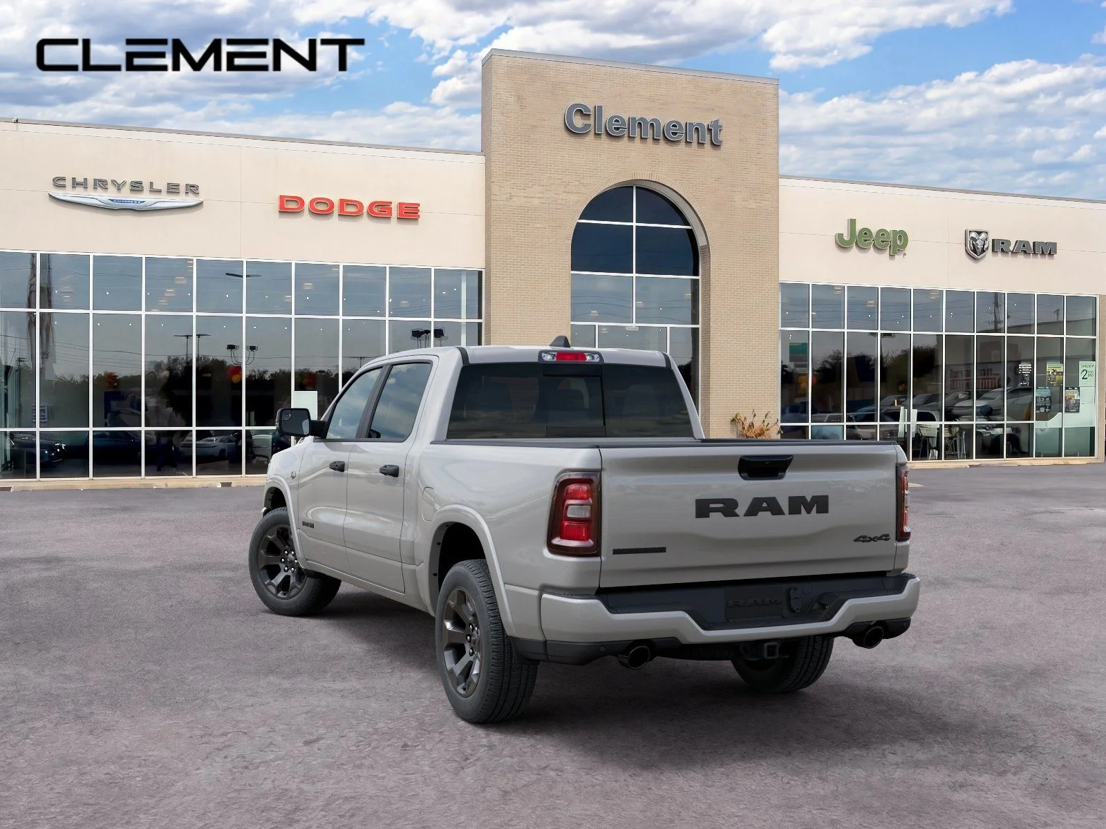 New 2026 Silver Zynith Exterior Paint RAM Big Horn/Lone Star image 3
