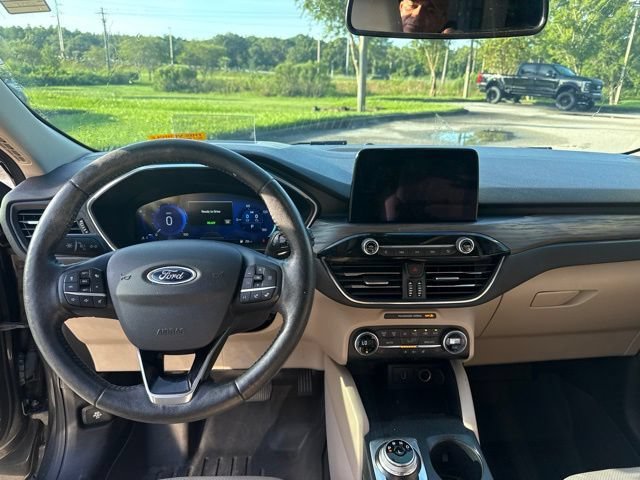Used 2020 Magnetic Metallic Ford Titanium Hybrid image 10