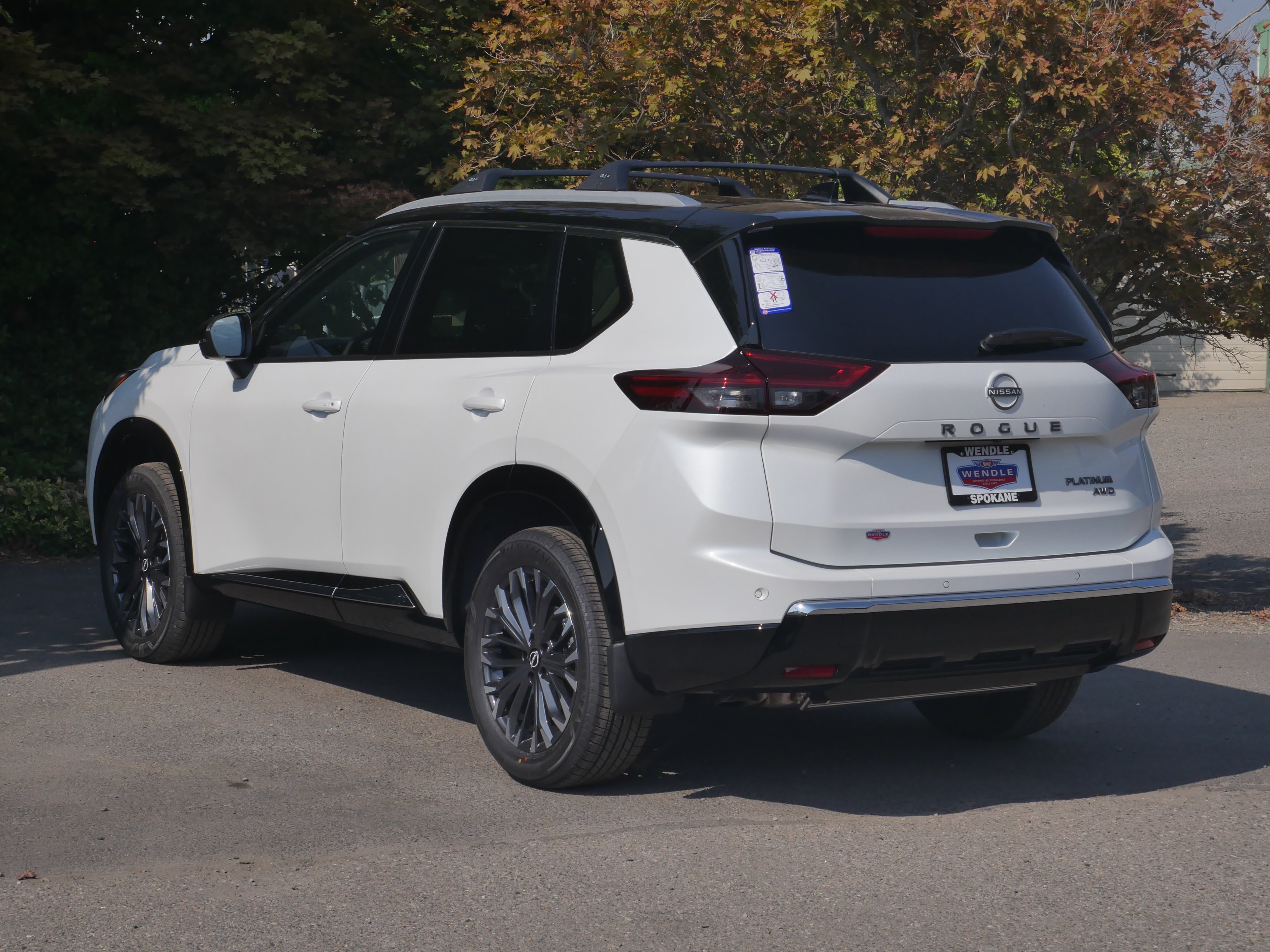 New 2026 Everest White Pearl TriCoat / Super Black Two-tone Nissan Platinum image 18