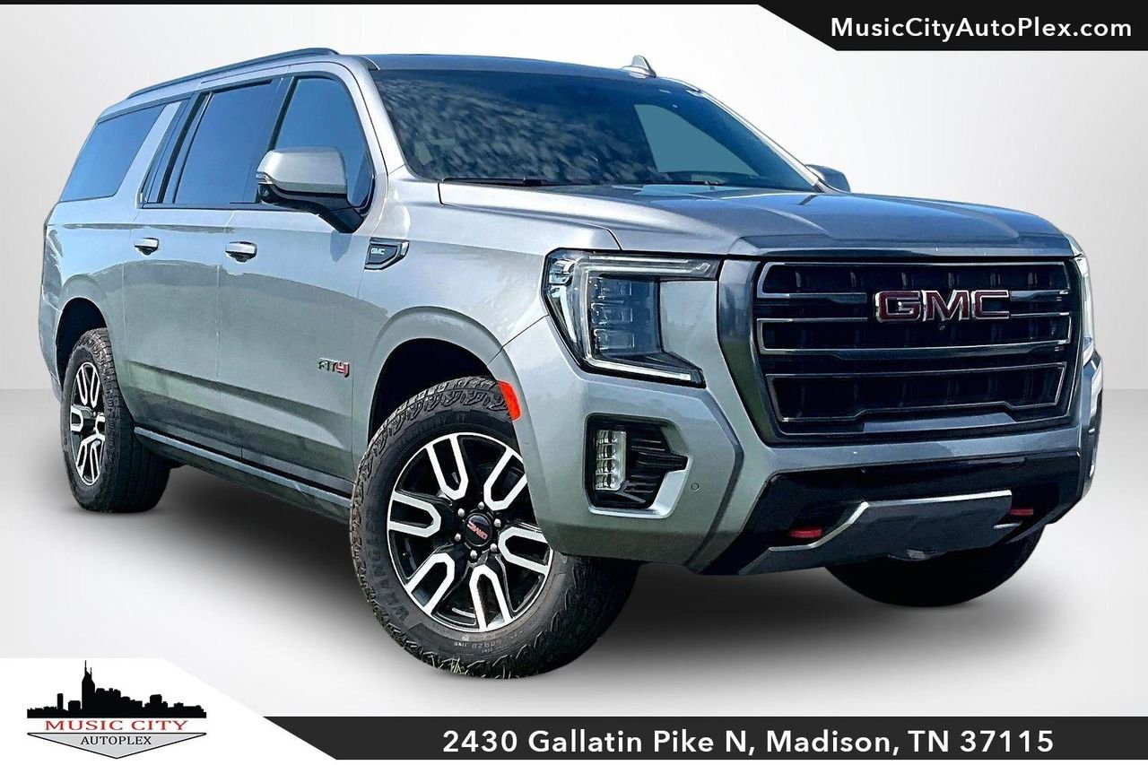 Used 2023 Sterling Metallic GMC 4WD AT4 image 1