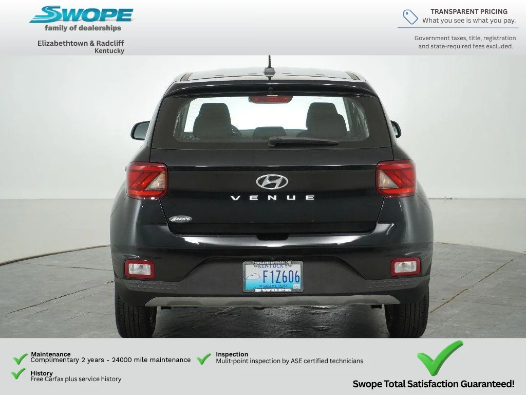 Certified Used 2023 Black Noir Pearl Hyundai SE image 4