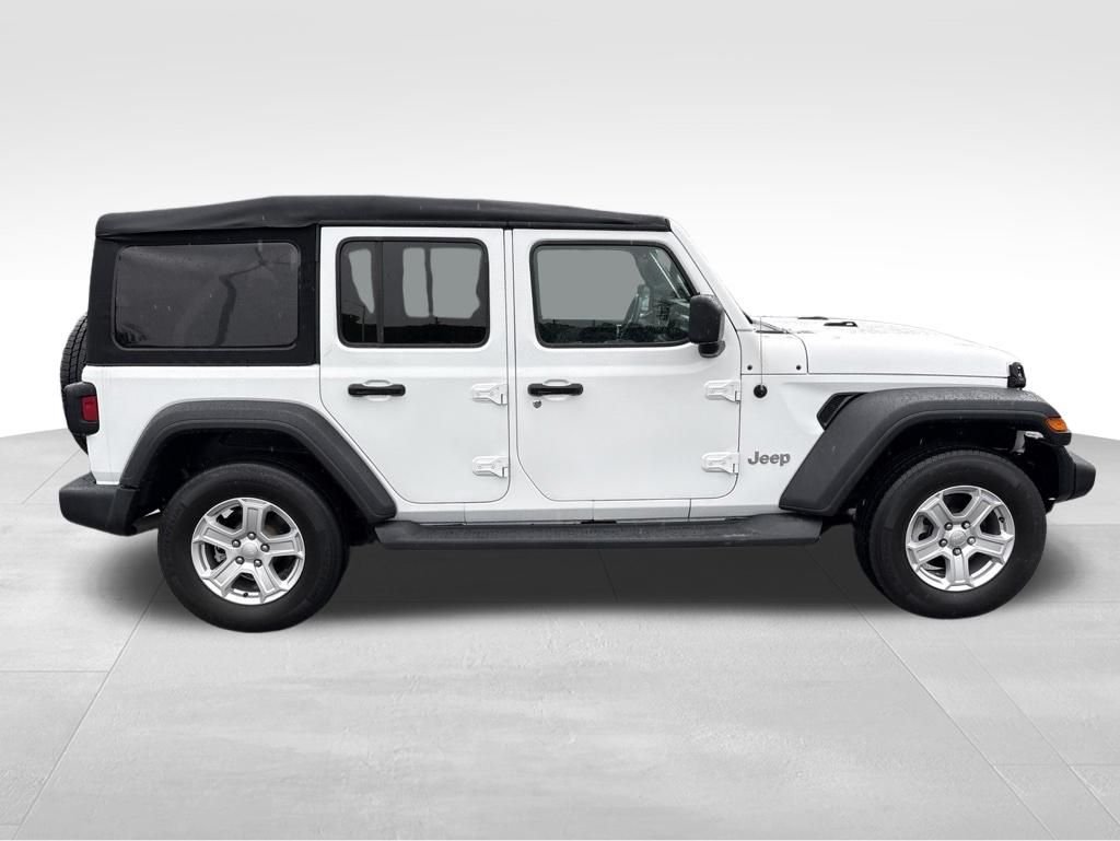 Used 2019 White Jeep Unlimited Sport image 6