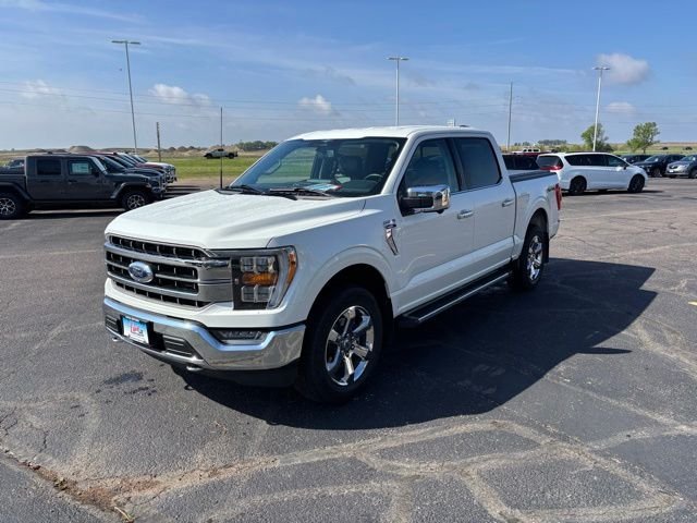 Used 2023 White Metallic Ford Lariat image 5