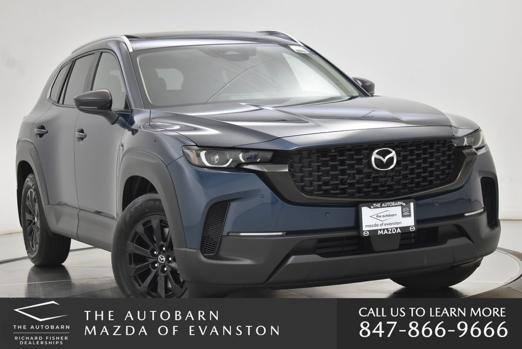 New 2026 Ingot Blue Metallic Mazda Preferred AWD image 1