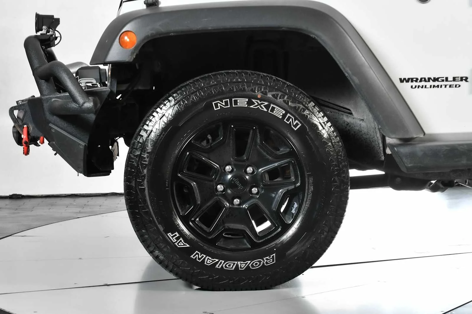 Used 2017 Bright White Clearcoat Jeep Willys Wheeler image 11