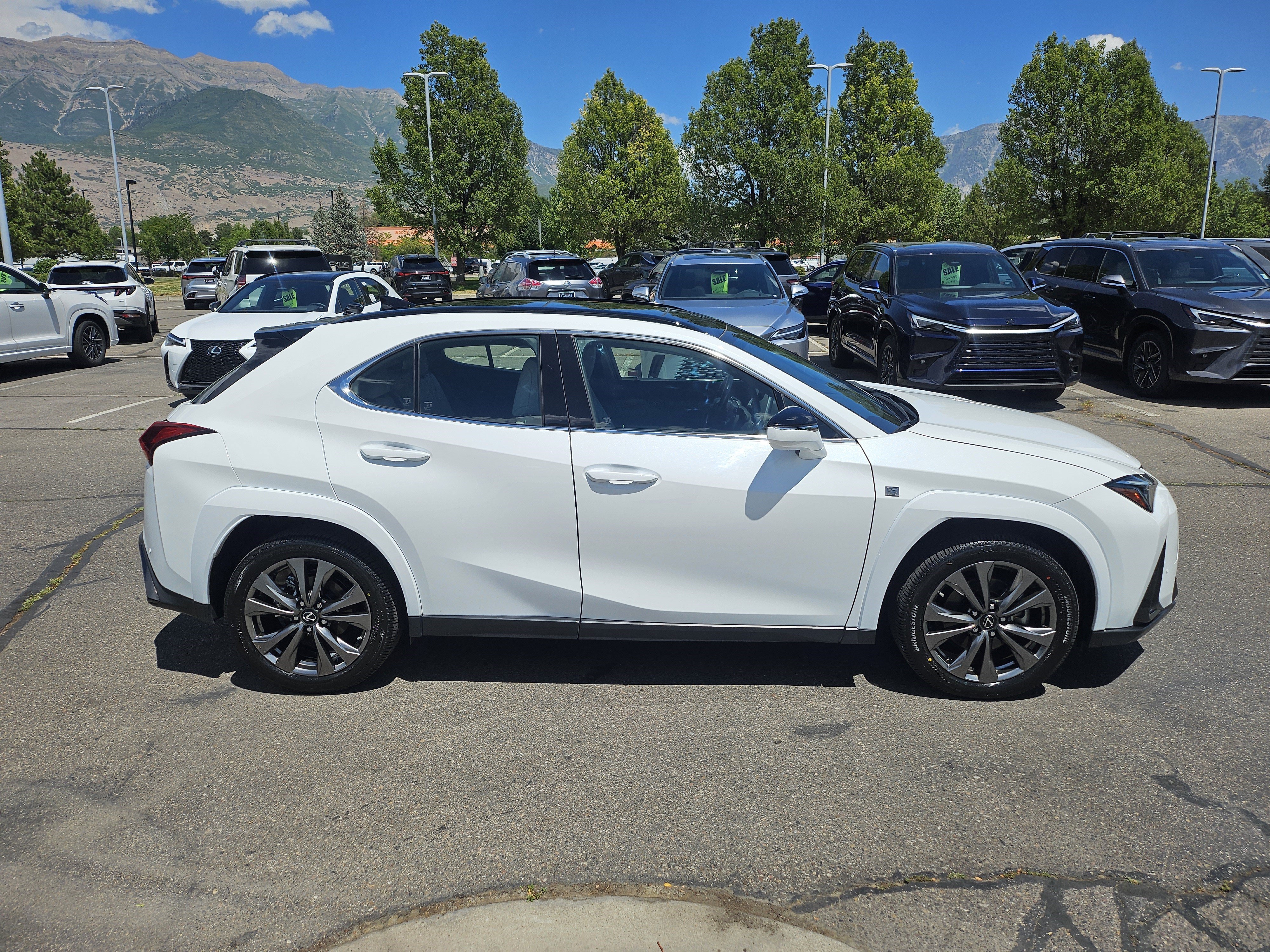 Certified Used 2024 ULTRA WHITE Lexus 250h F SPORT Design image 4